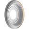Ekena Millwork Traditional PVC Medallion (Canopies up to 5 1/2"), 10"OD x 3 1/2"ID x 1 1/8"P, Satin Smokey Beige CMP10TRGBE - alternate 4